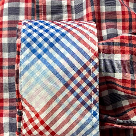 Panhandle Tuf Cooper Performance Western Shirt Mens XXL Long Sleeve Button-Down - Picture 7 of 9